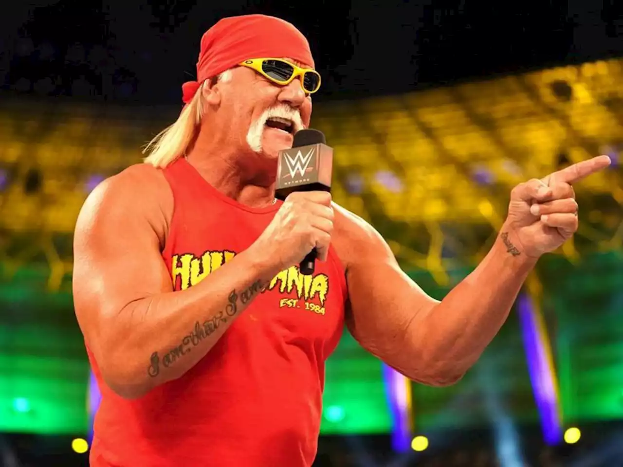 Hulk Hogan drops the leg on alcohol, says he lost 40 pounds