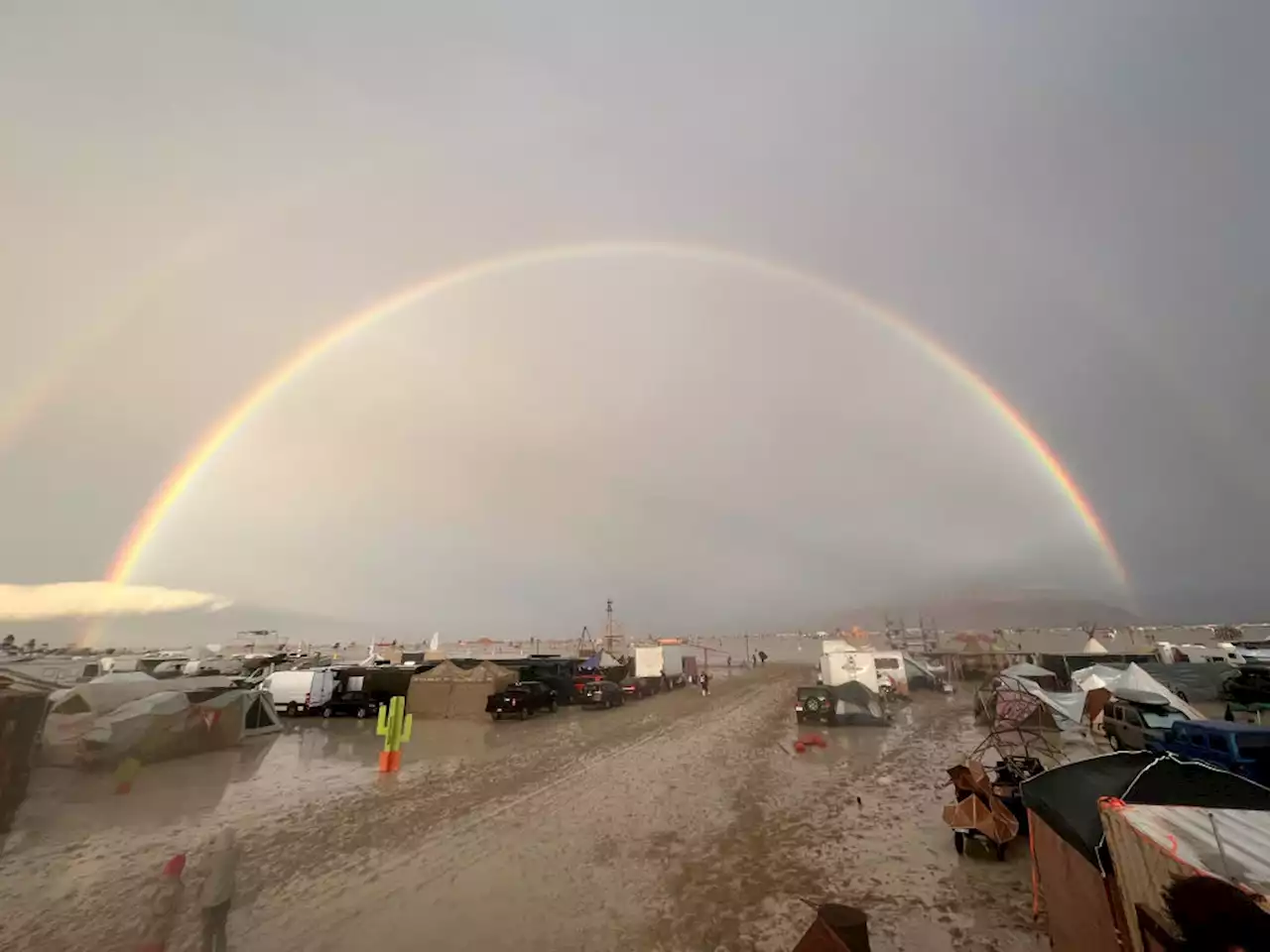 Burning Man Revelers Begin Exodus