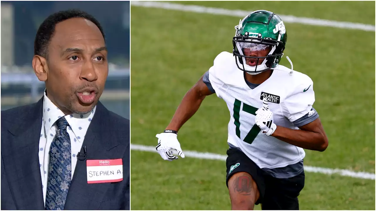 Stephen A. not as high on Garrett Wilson as Shannon Sharpe