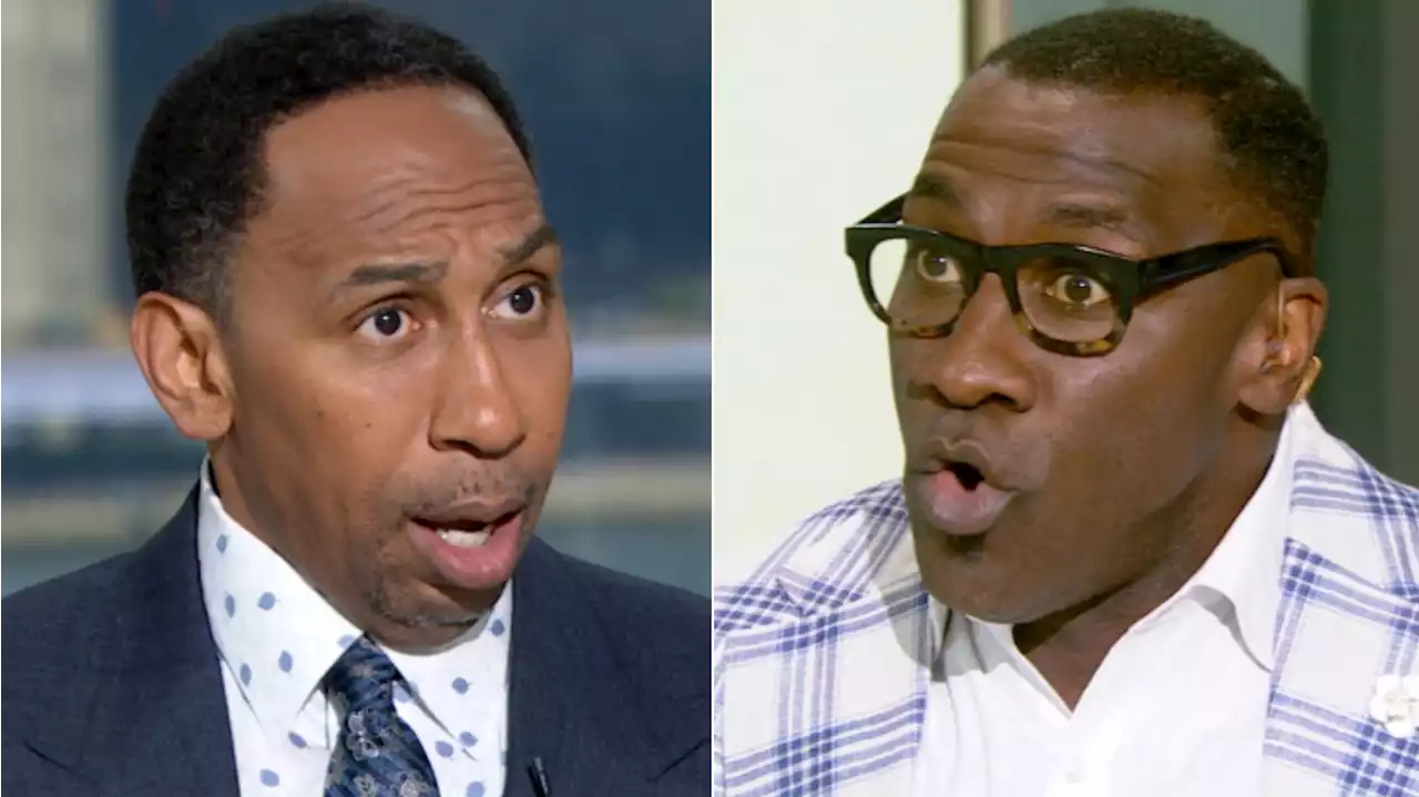 Stephen A., Shannon Sharpe get heated over scrutiny faced by LeBron and MJ