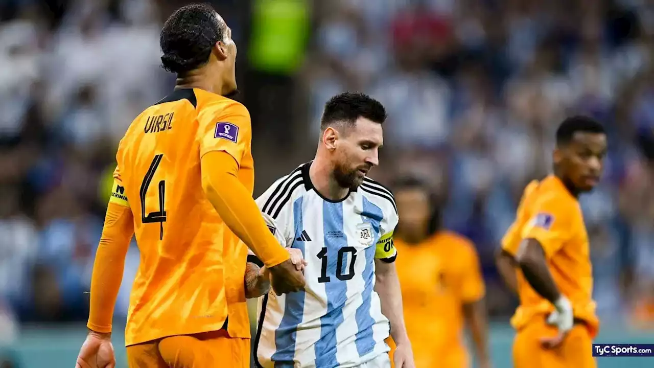 Van Dijk DEFENDIÓ a Messi y a Argentina tras las POLÉMICAS declaraciones de Van Gaal