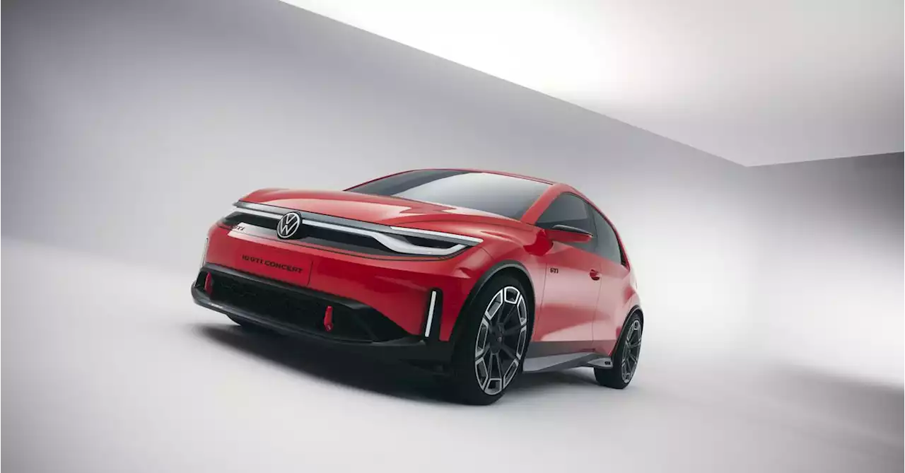 Volkswagen’s electric GTI concept teases the future of hot hatches