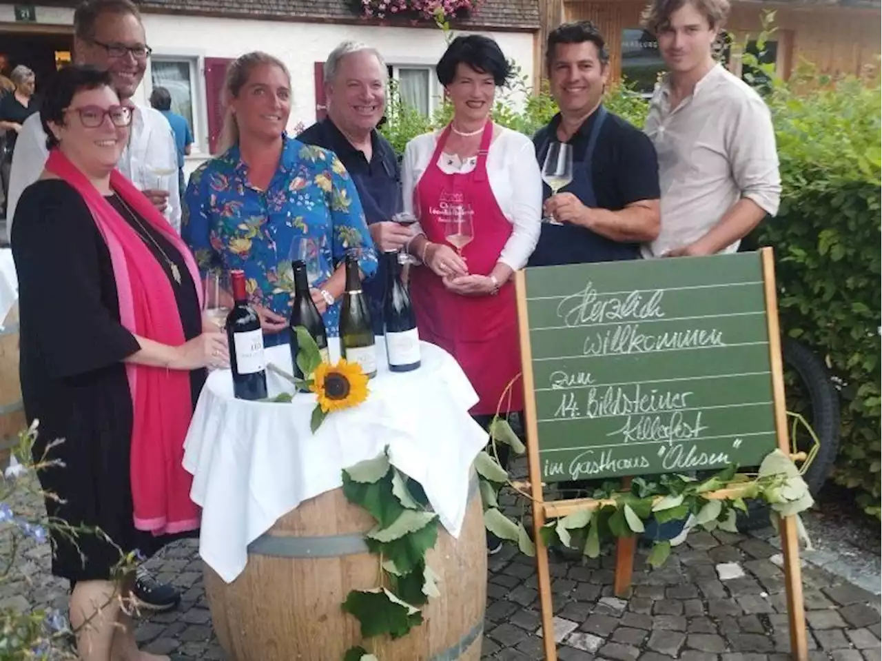 Musik und Wein beim Kellerfest