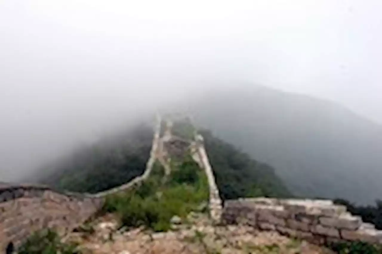 Workers seeking shortcut carve hole in China’s Great Wall, police say