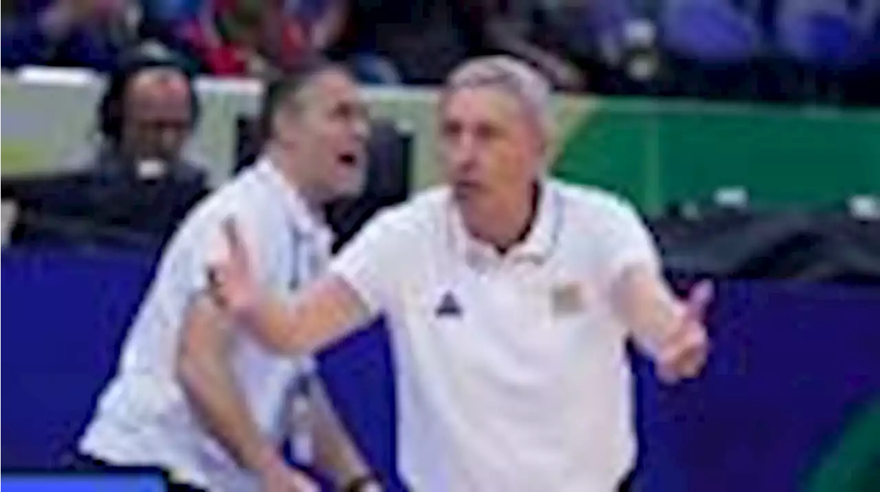 coach pesic mit serbien im wm-halbfinale