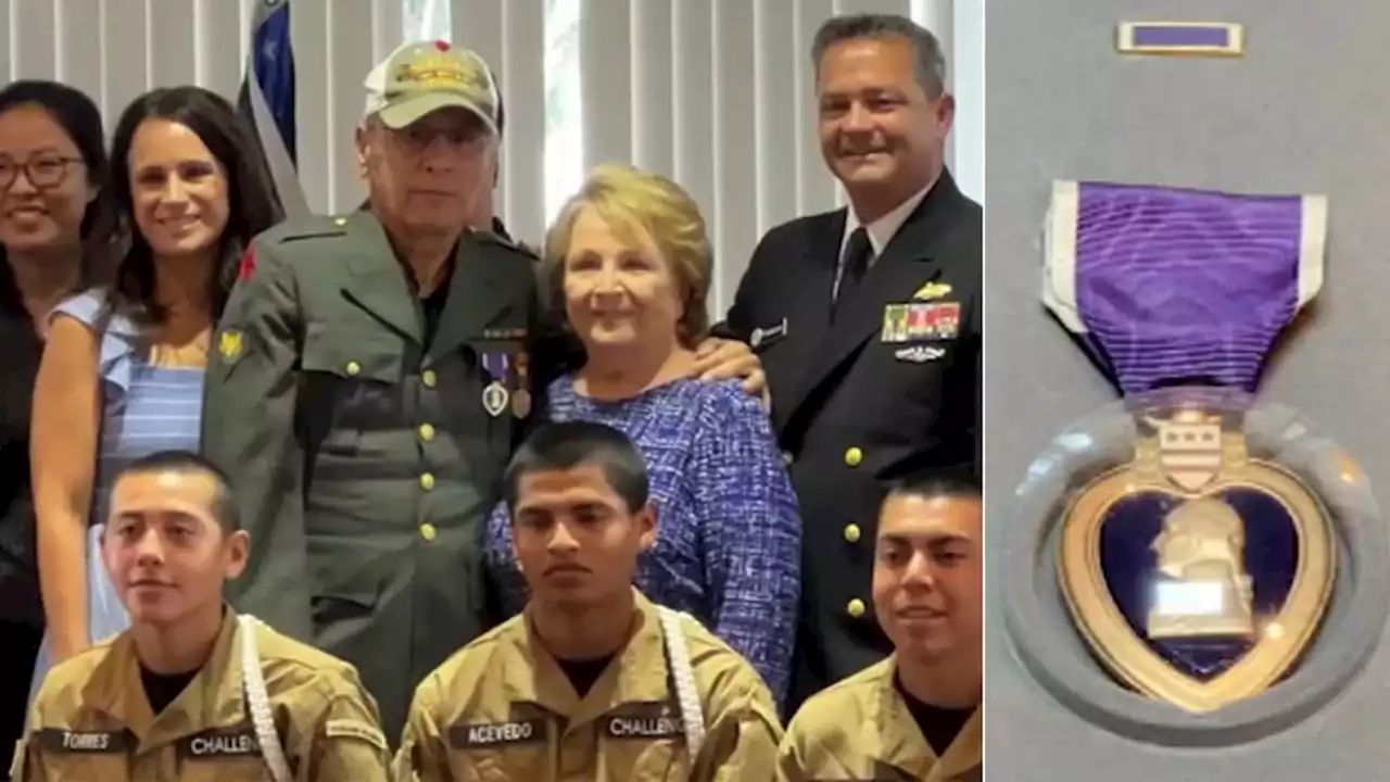 Yorba Linda veteran finally awarded Purple Heart 53 years after being wounded in Vietnam