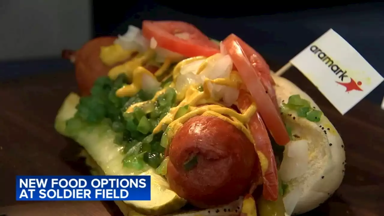 Bears unveil new food options at Soldier Field ahead of opening game at home against Packers