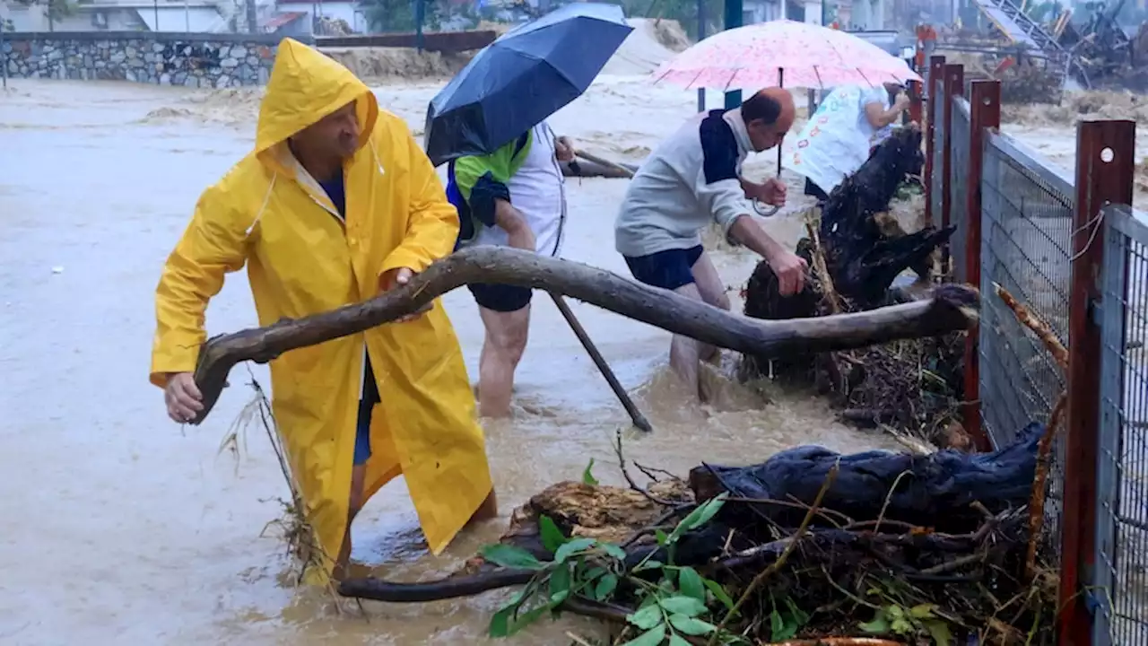 Greece had the largest wildfire ever recorded in the EU. Now, it's grappling with floods