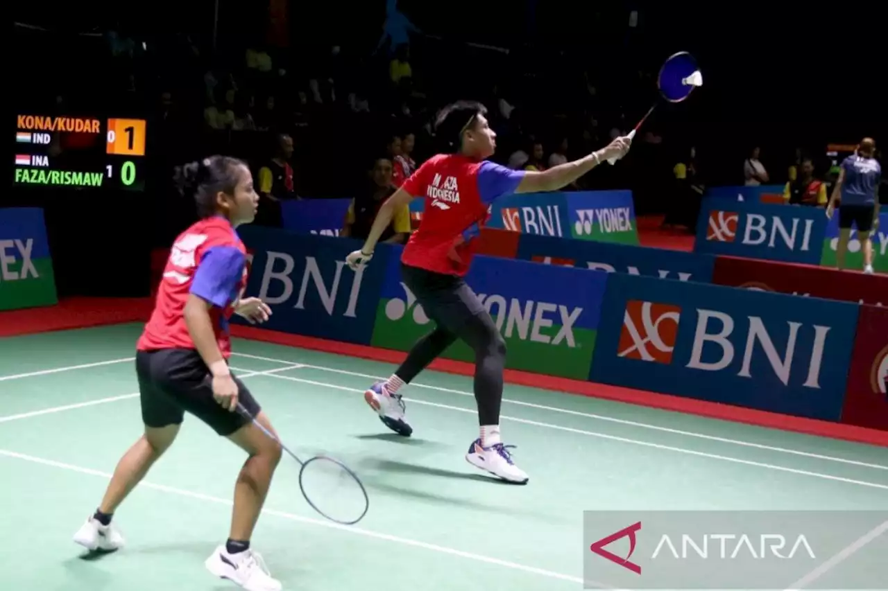 Marwan/Jessica pastikan tiket 16 besar Indonesia Masters 2023