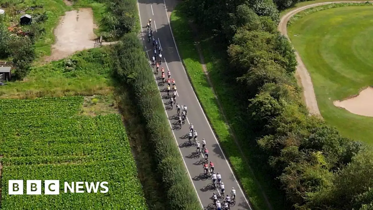 Watch: Drone footage of the Tour of Britain