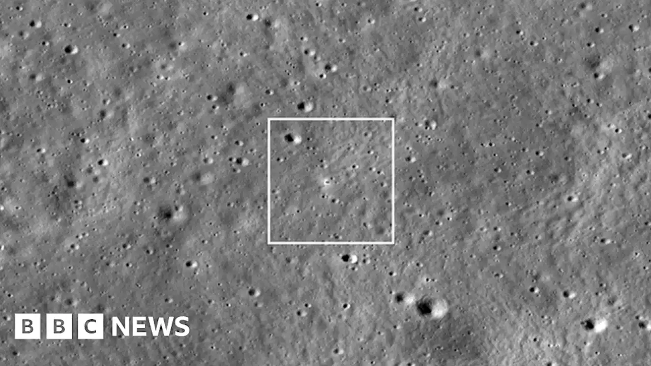 Chandrayaan-3: Nasa's lunar orbiter photographs India's Moon lander Vikram