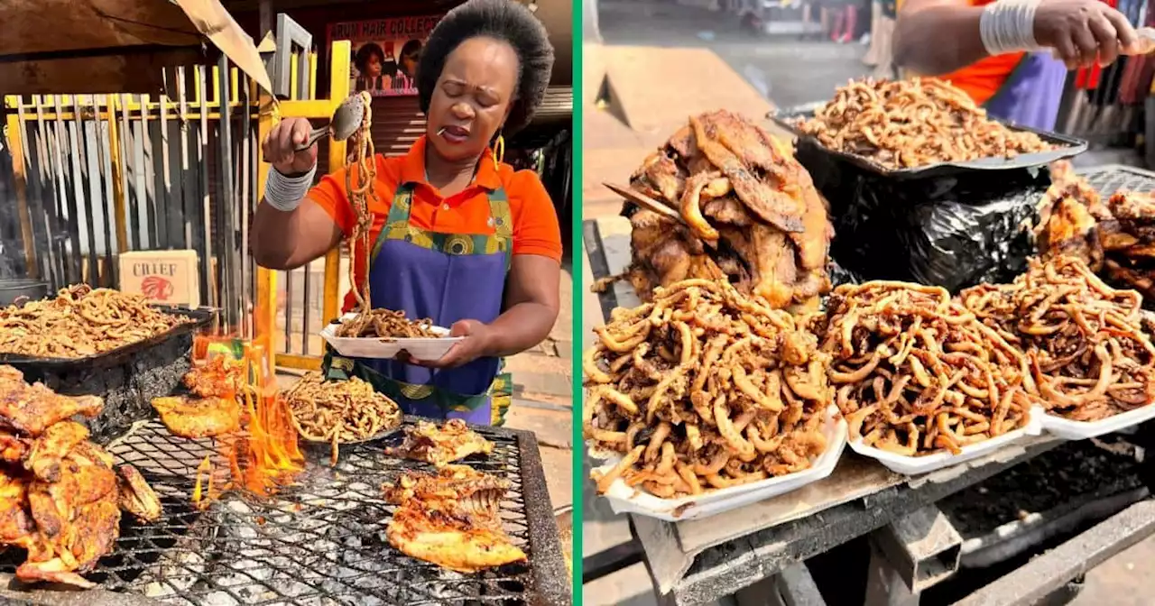 'This lady's food is tops': Pretoria woman makes a statement with her cooking