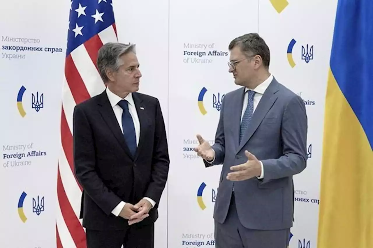 Blinken visits Kyiv in show of support for Ukraine's counteroffensive