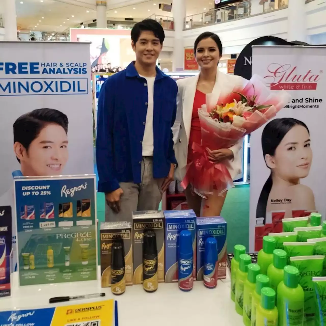 Celebrities grace Robinsons Ermita Stand Out Beauty Fair