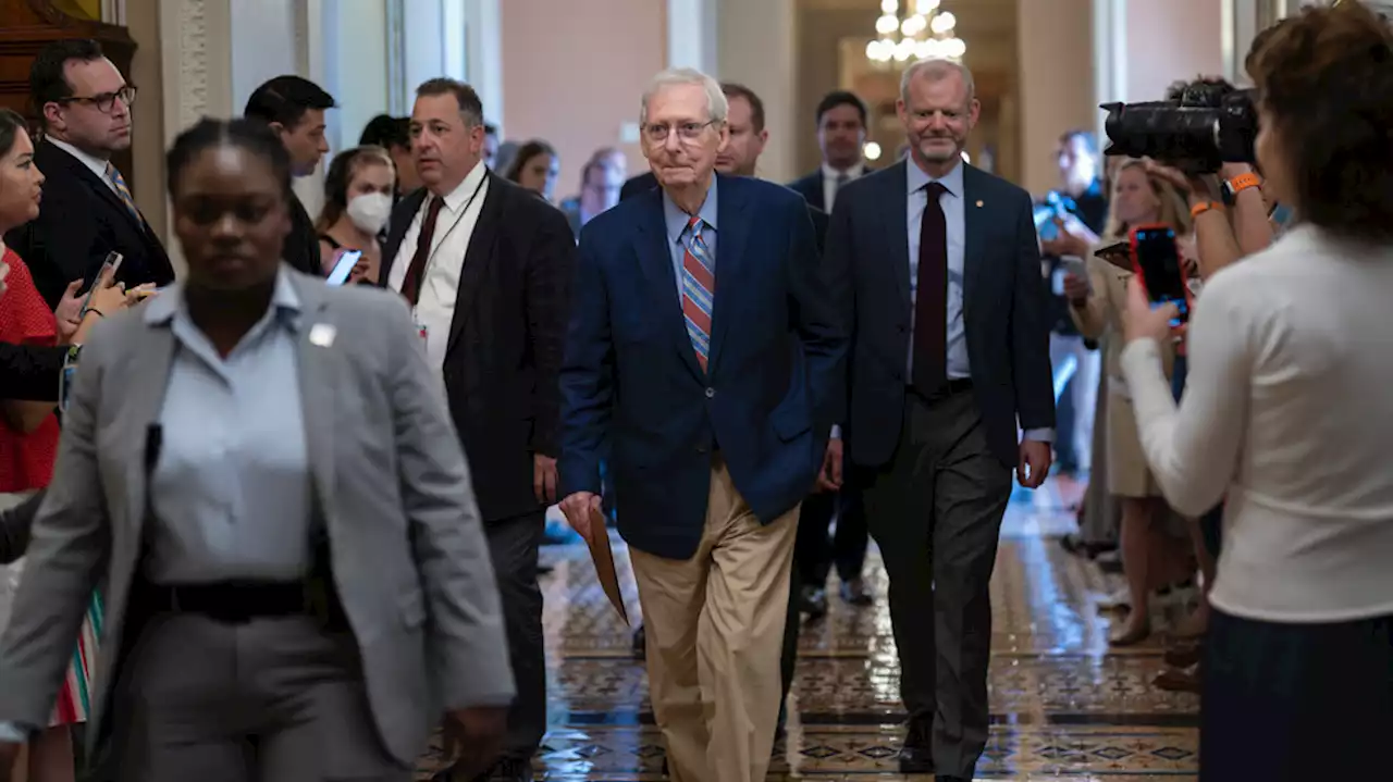 McConnell brushes off recent health concerns during first remarks on Senate floor after August Recess