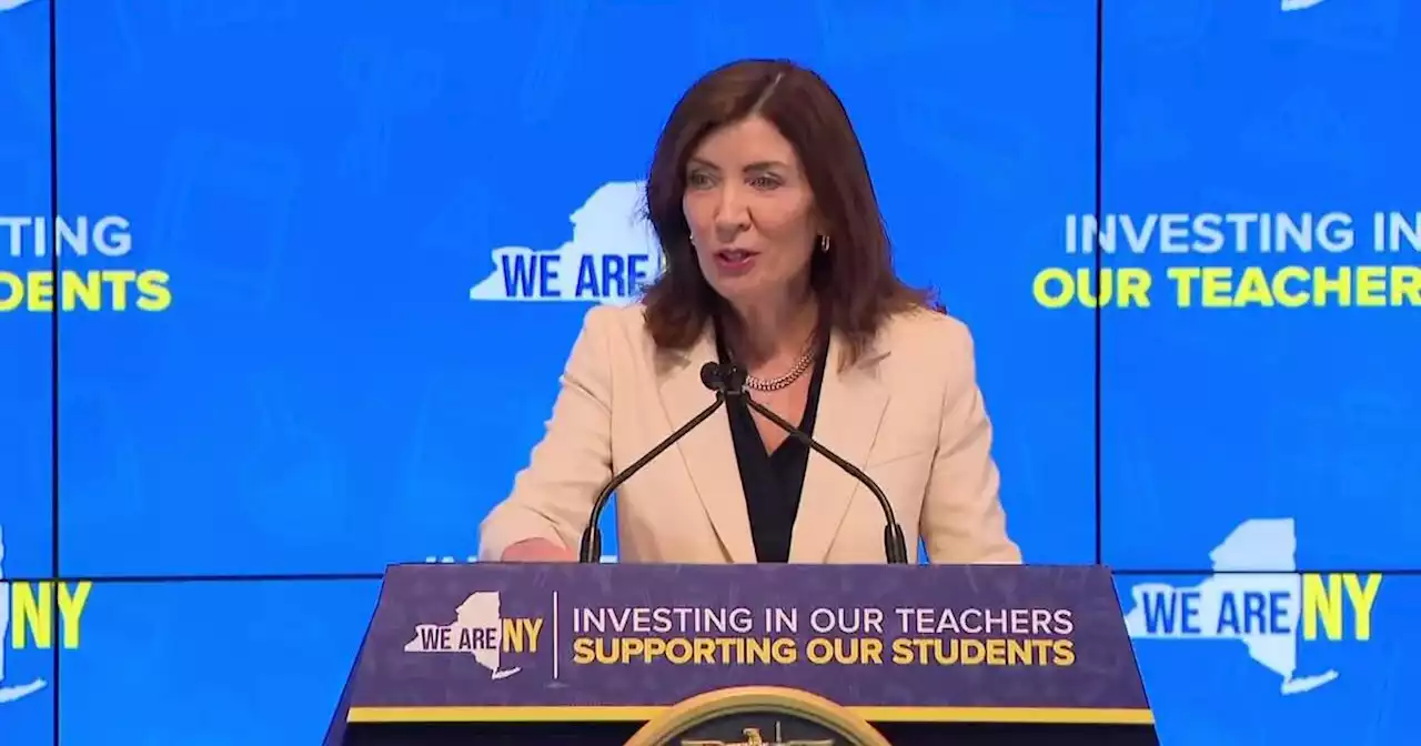 Gov. Kathy Hochul signs school workplace safety bill