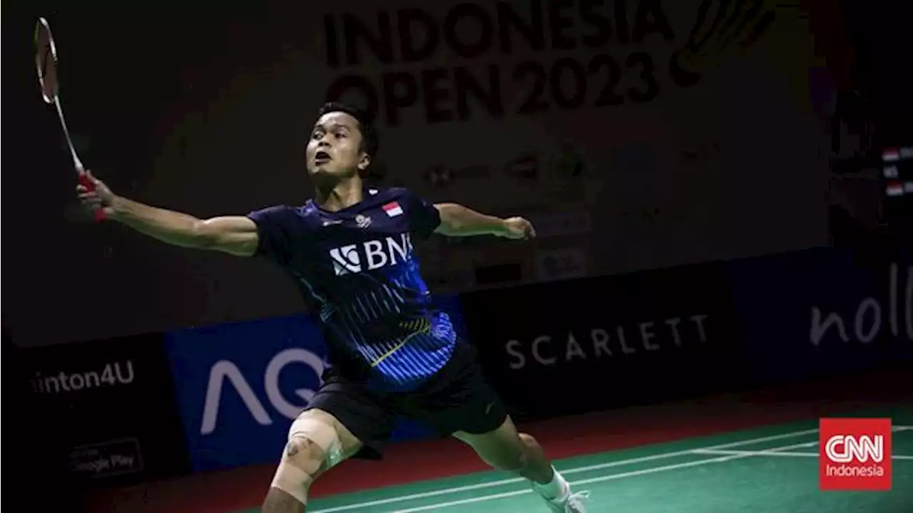 Hasil China Open: Ginting Kalah dari Kanta dalam Laga 65 Menit