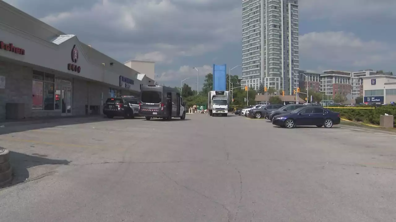 Police investigating after elderly man struck and killed in Toronto parking lot, woman critically injured