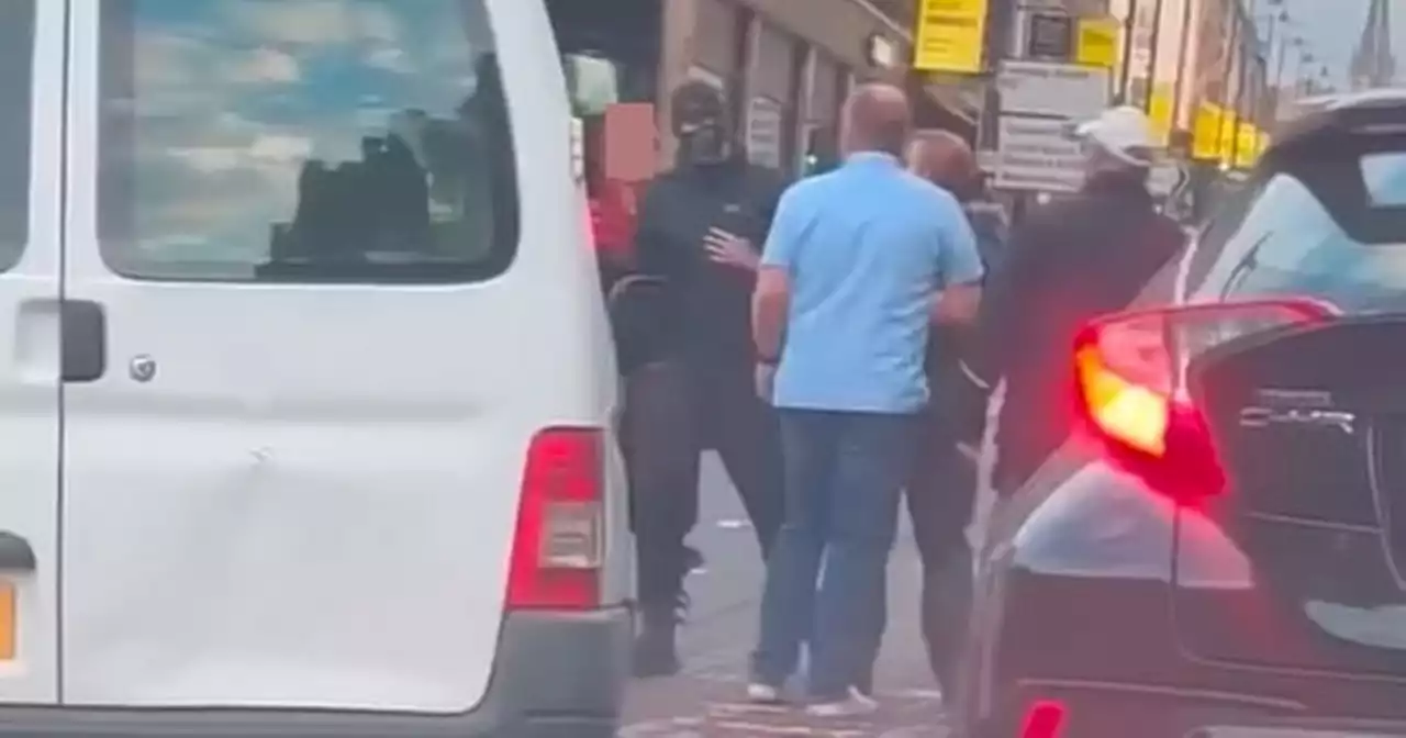 Balaclava wearing E-bikers caught on camera fleeing scene of crash on Scots road