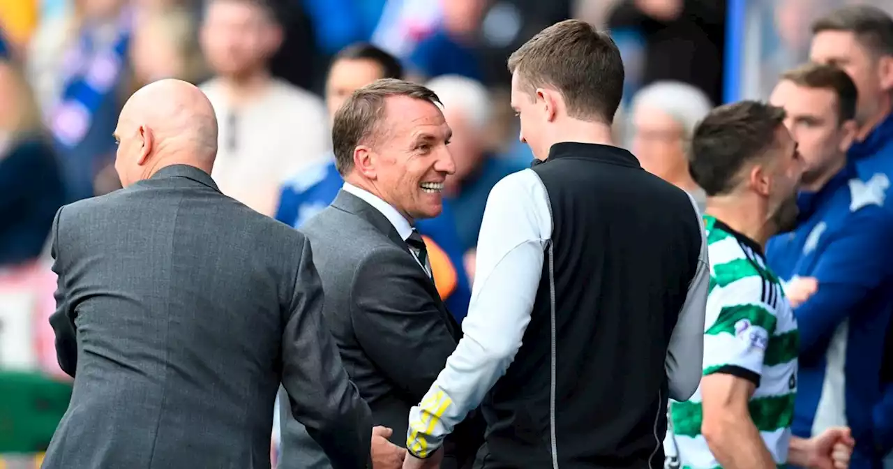 Brendan Rodgers leaves Ally McCoist in stitches with derby ticket quip