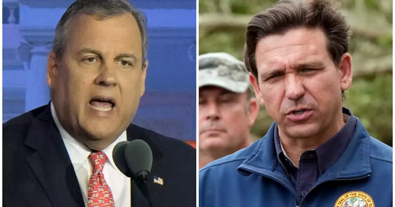 Christie bashes DeSantis for asking for aid after voting against Hurricane Sandy relief funds