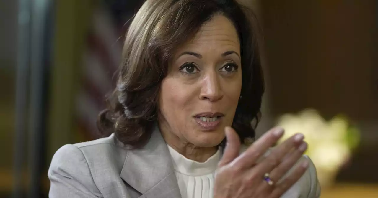 Harris knows she could end up in 'job of being president' but says Biden is 'fine'