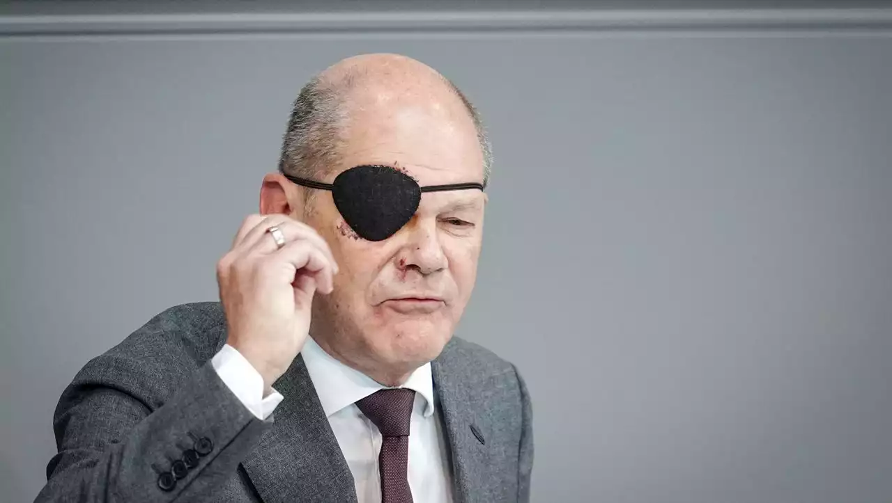 (S+) Scholz bei der Generaldebatte im Bundestag: Erst Peitsche, dann Pakt