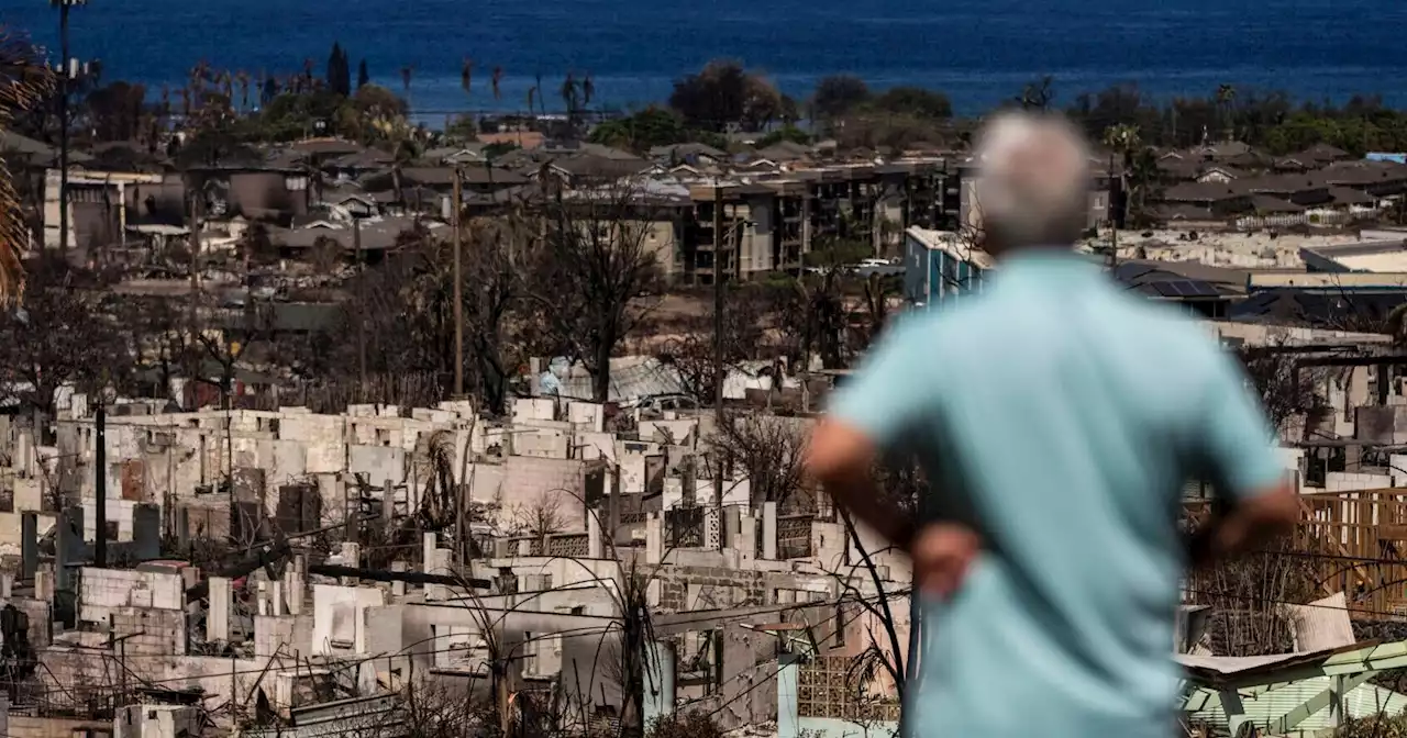 Things to know about aid, lawsuits and tourism nearly a month after fire leveled a Hawaii community