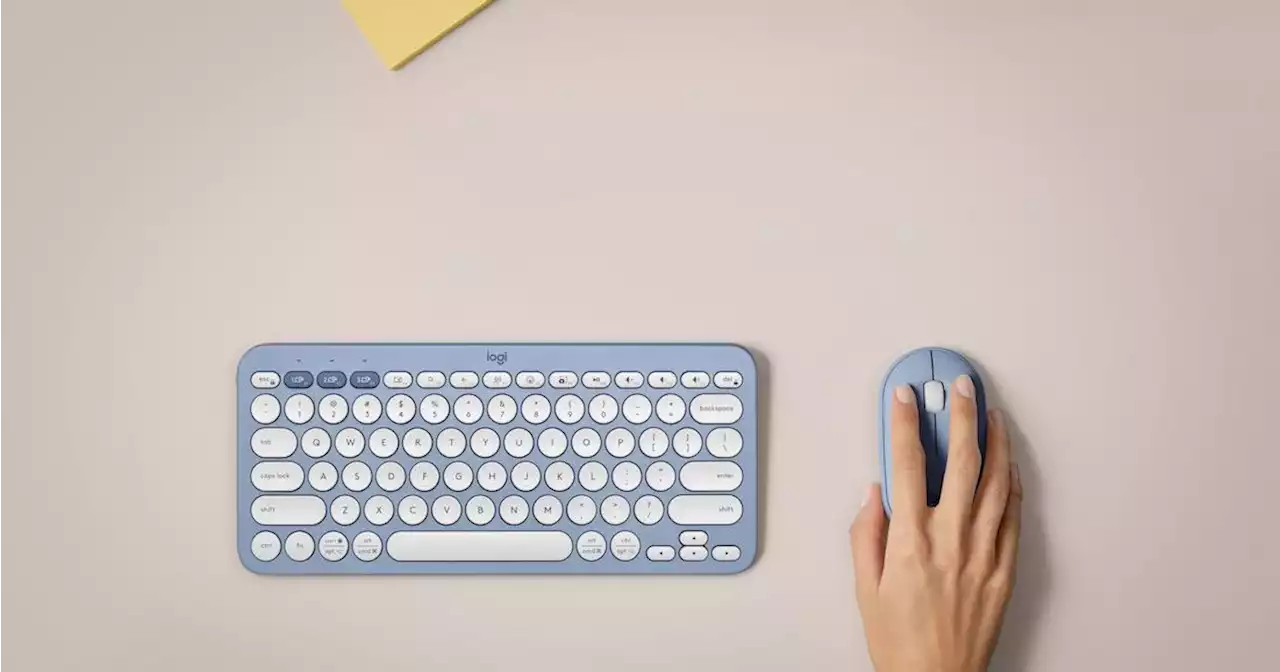 Logitech's Pebble 2 keyboard and mouse use more recycled plastic