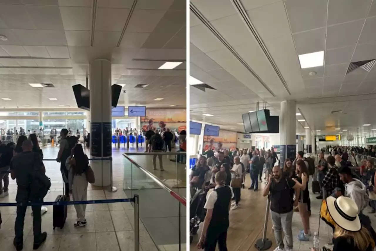 Frustrated passenger missed plane amid Glasgow Airport chaos