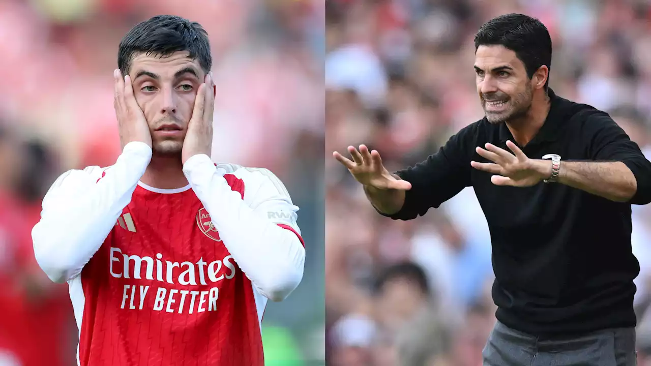 - Mikel Arteta urged to drop 'scared' Kai Havertz as Emmanuel Petit accuses Arsenal's £65m man of 'hiding' against Man Utd