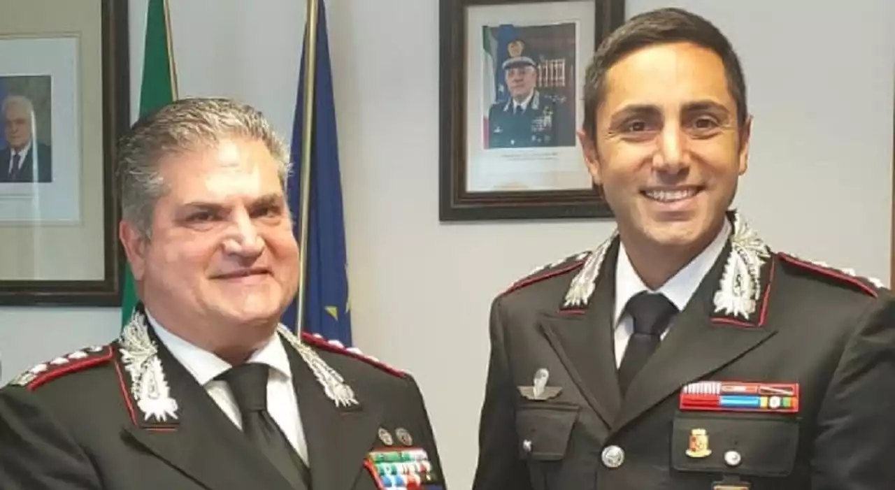 Rieti, carabinieri: il comandante della Compagnia di Rieti Beneduce promosso maggiore