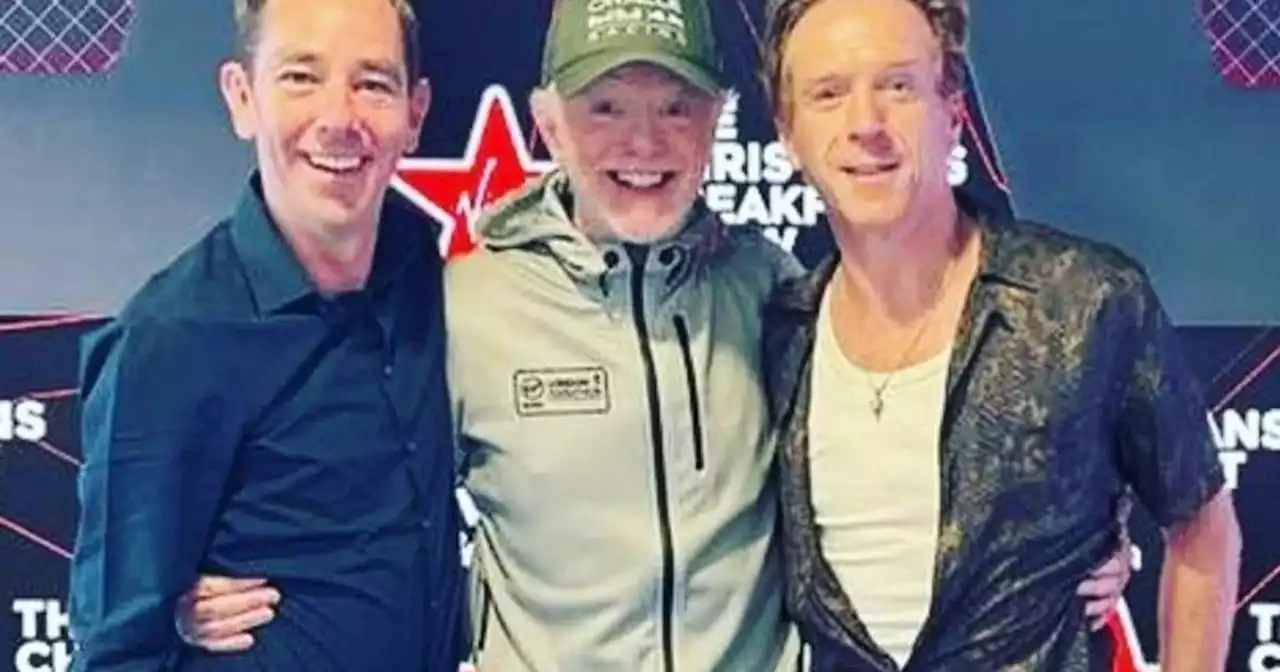 Ryan Tubridy returns to airwaves as guest on Chris Evans’s UK breakfast show