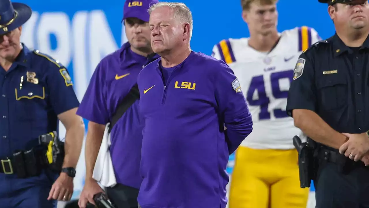 Brian Kelly appears to deny saying LSU would 'beat the heck out of Florida State' on his radio show