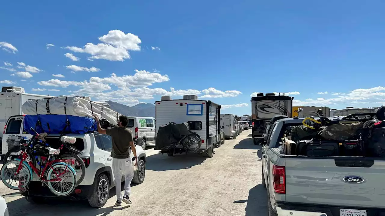 No longer stranded, tens of thousands clean up and head home after Burning Man floods