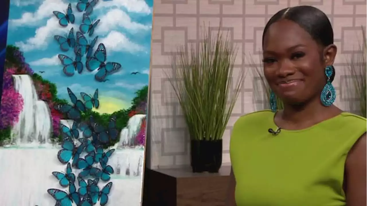 Houston mom goes viral with her vibrant artwork