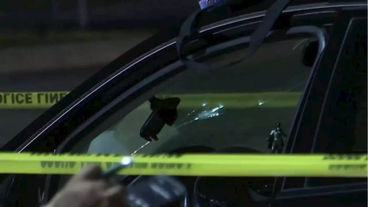 Woman shot in the back after driver opens fire toward her car in east Houston