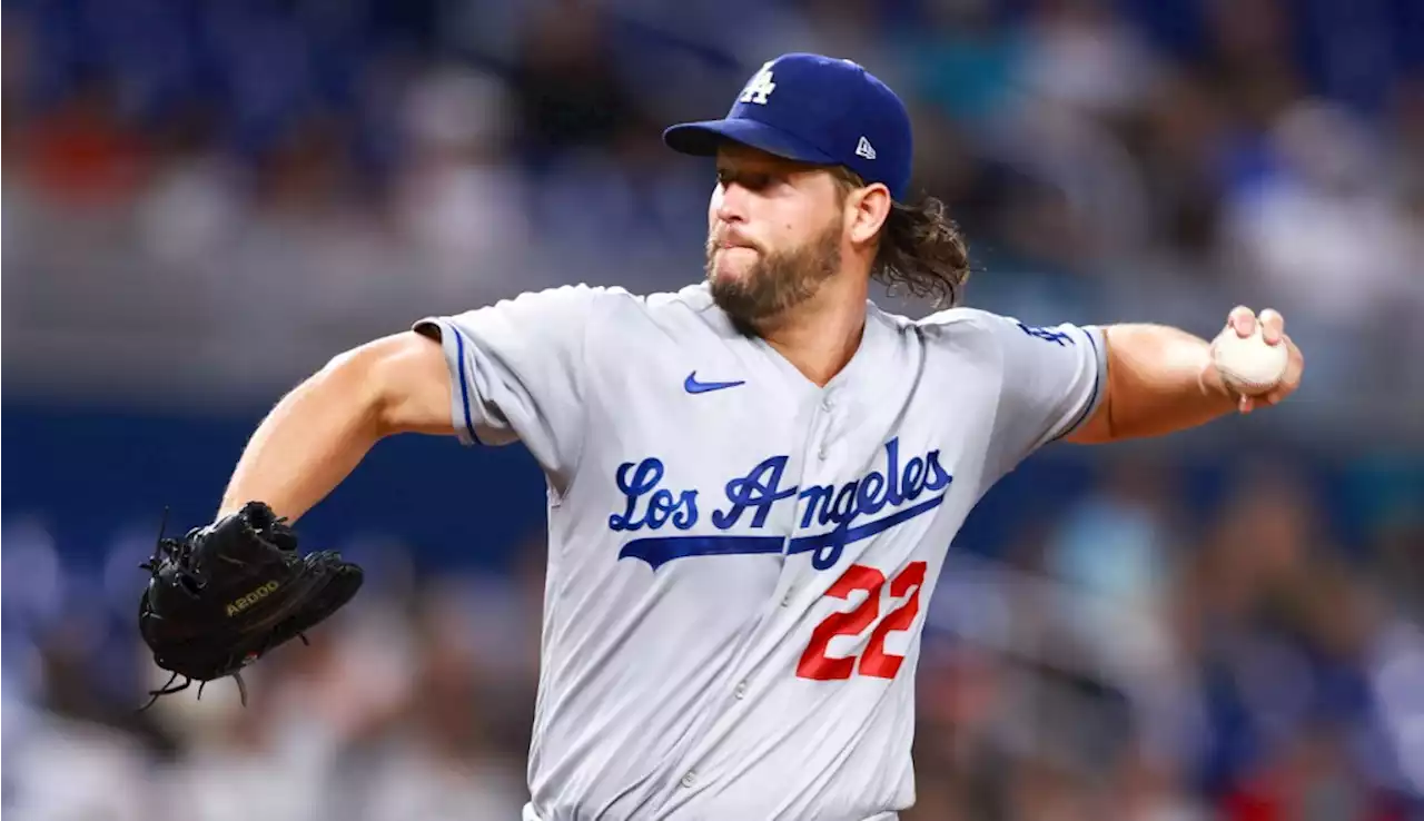 Clayton Kershaw struggles through 5 innings as Dodgers lose to Marlins