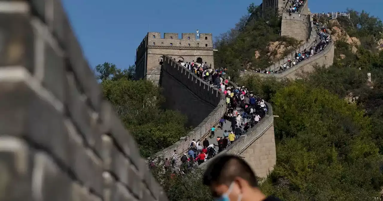 Insólito: abrieron un camino en la Gran Muralla y los detuvieron | Mundo