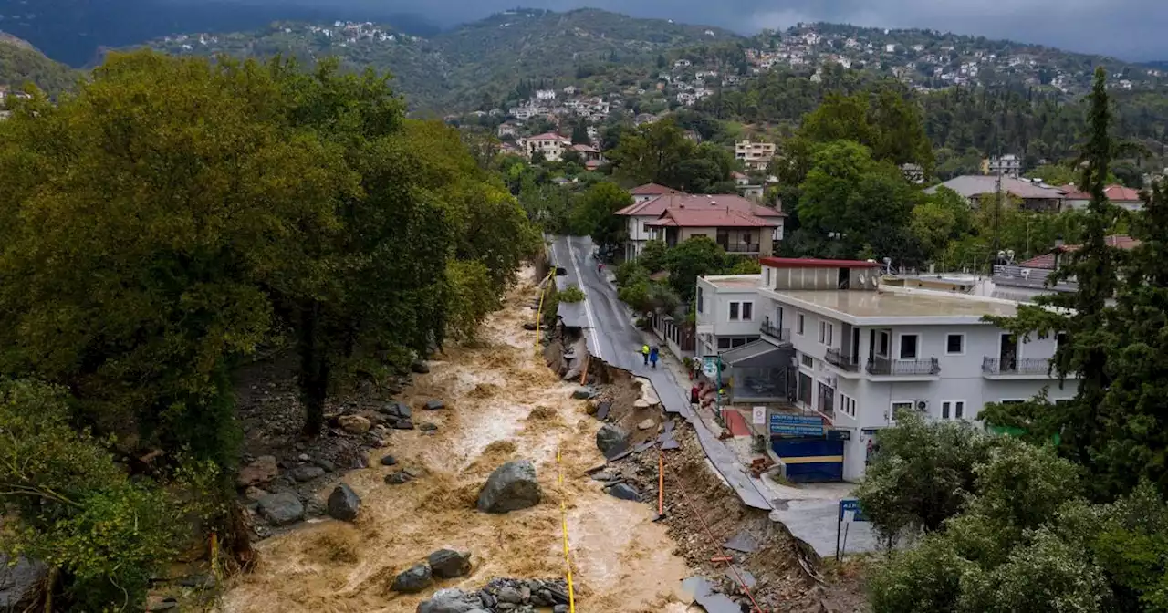 Pluies torrentielles en Grèce : un «phénomène inédit» depuis les dernières décennies selon les météorologues