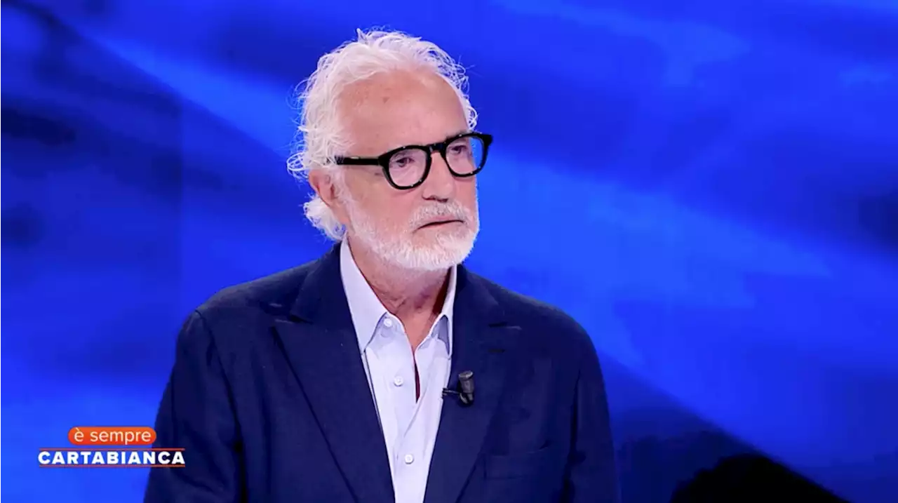 'È sempre Cartabianca', il 'nuovo' Flavio Briatore su Rete 4: 'Ho perso 18 chili in un anno'