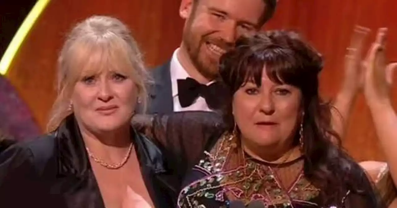 Fans hail Sarah Lancashire as 'best actress ever' as Happy Valley win at NTAs