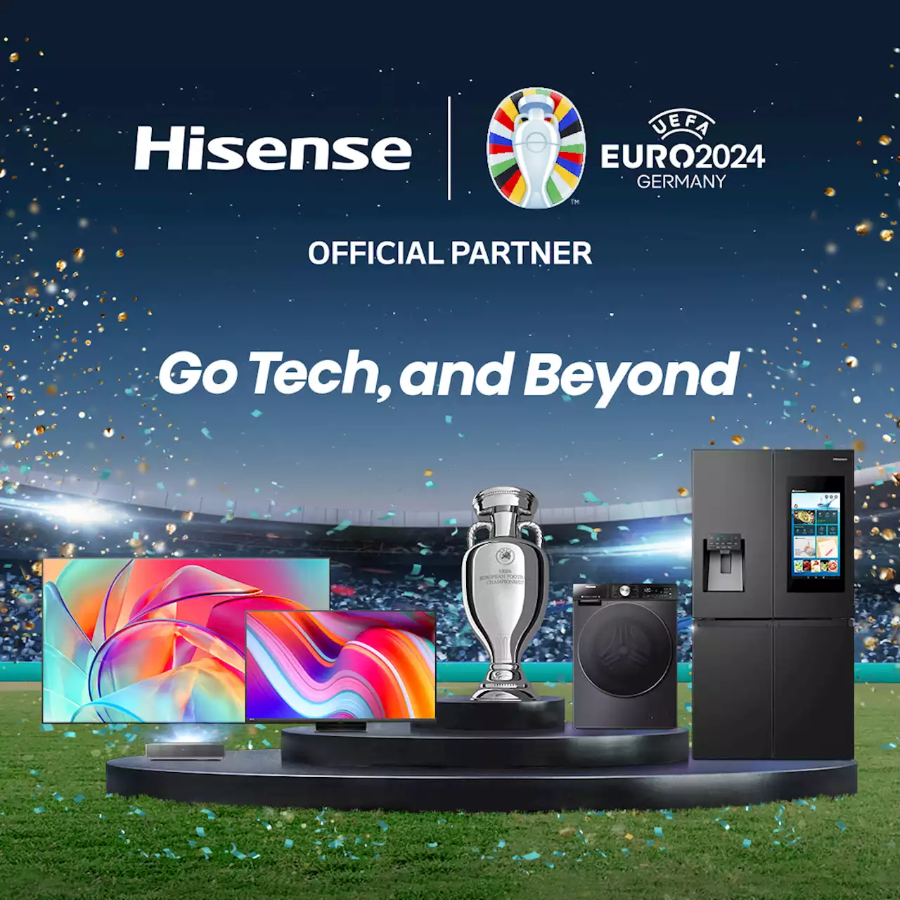 Hisense y su convenido con la UEFA de cara a 2024 - Revista Merca2.0 |