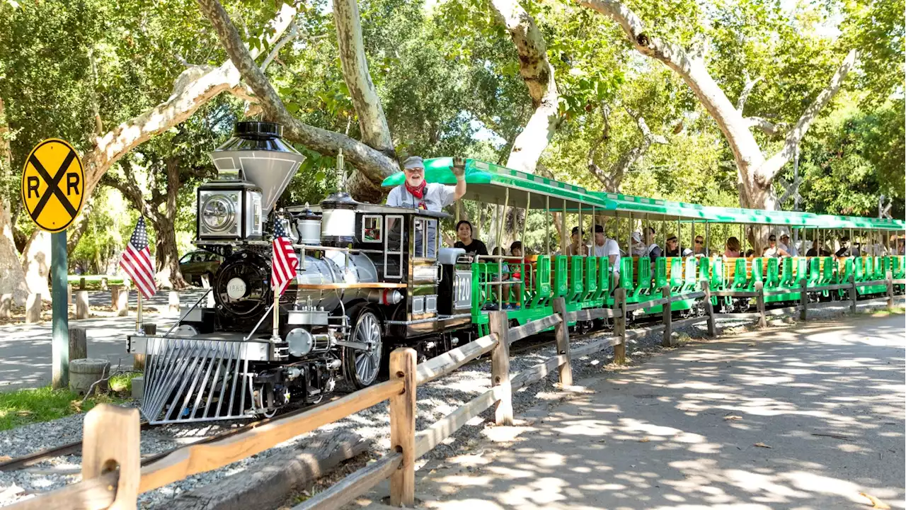 Irvine Park Railroad is giving away free rides in honor of its new electric train