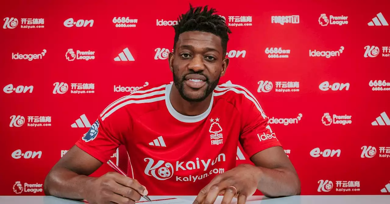 Sangare gave 'emotional' speech before Nottingham Forest move