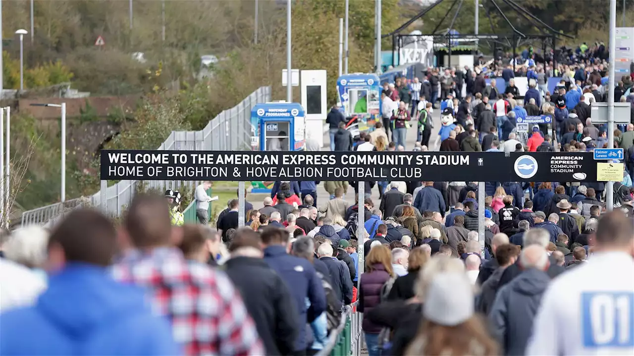 Empty seats at Brighton are visual statement things aren't right and something needs to change