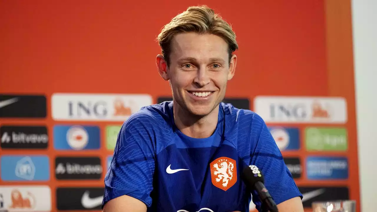 Frenkie de Jong vindt niet dat Oranje 'te lief' is: 'Is eigen leven gaan leiden'