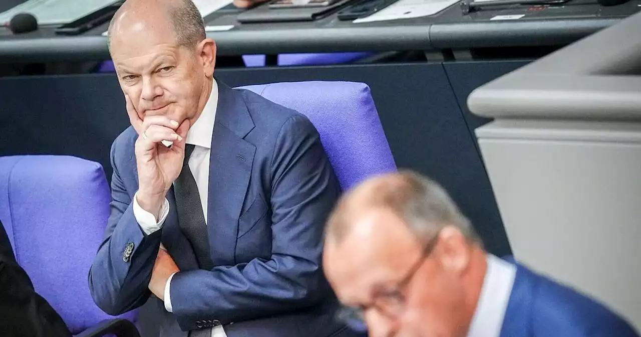 Generaldebatte im Bundestag: Merz gegen Scholz und umgekehrt