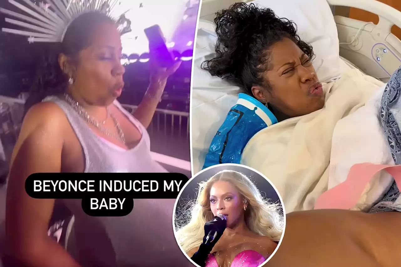 Beyonce fan goes into labor during Los Angeles concert — and stays until the very end