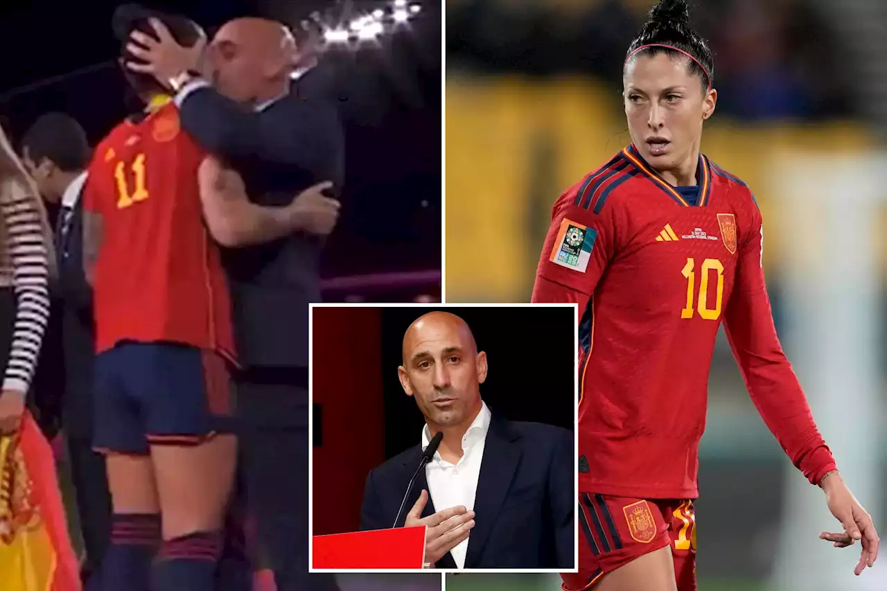 Jenni Hermoso accuses Spanish soccer president Luis Rubiales of sexual assault